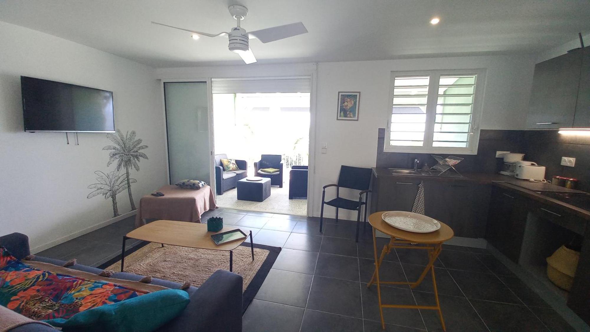 Logements Vue Mer Acces Piscine En Guadeloupe Bouillante Buitenkant foto