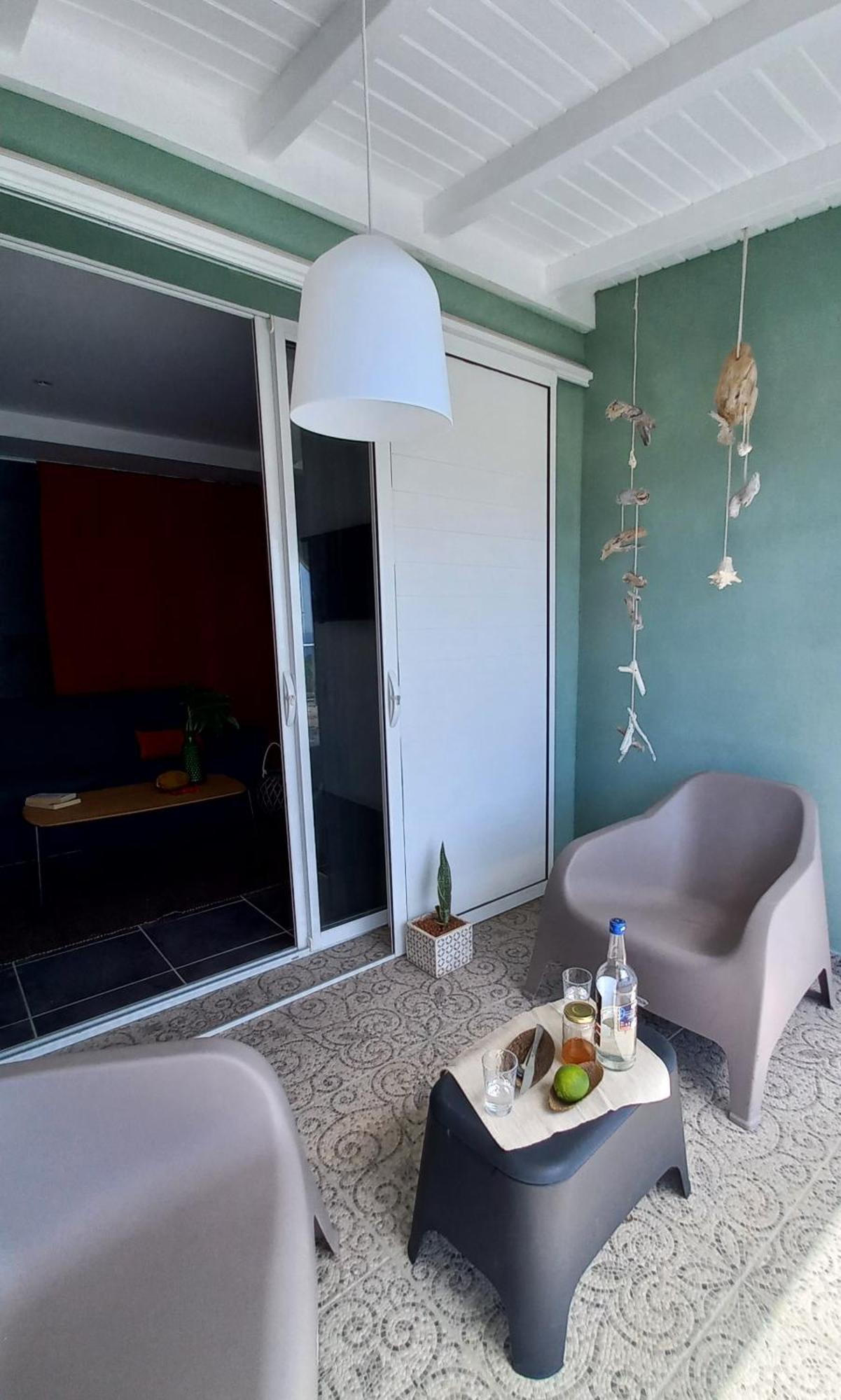 Logements Vue Mer Acces Piscine En Guadeloupe Bouillante Buitenkant foto