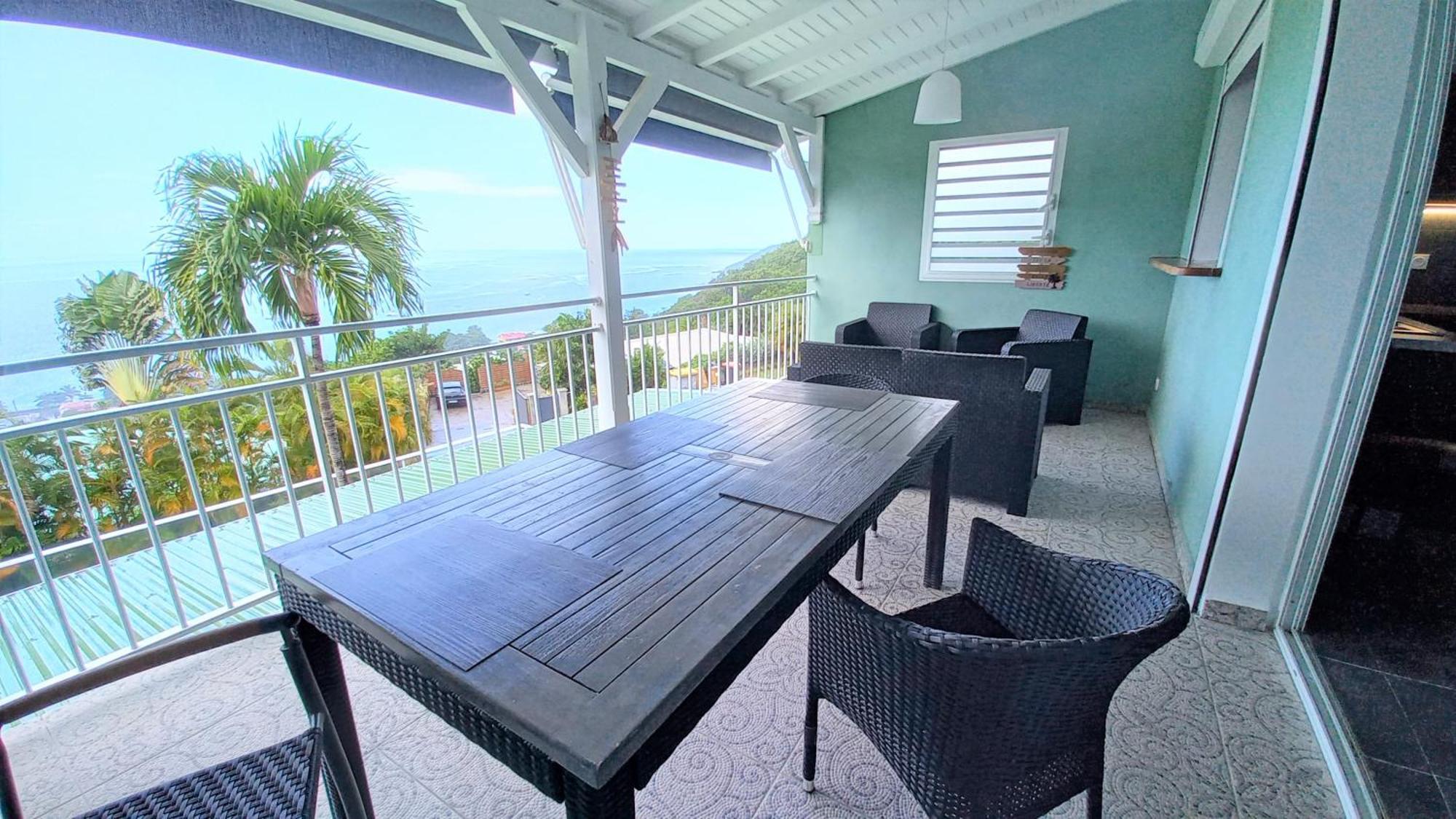 Logements Vue Mer Acces Piscine En Guadeloupe Bouillante Buitenkant foto