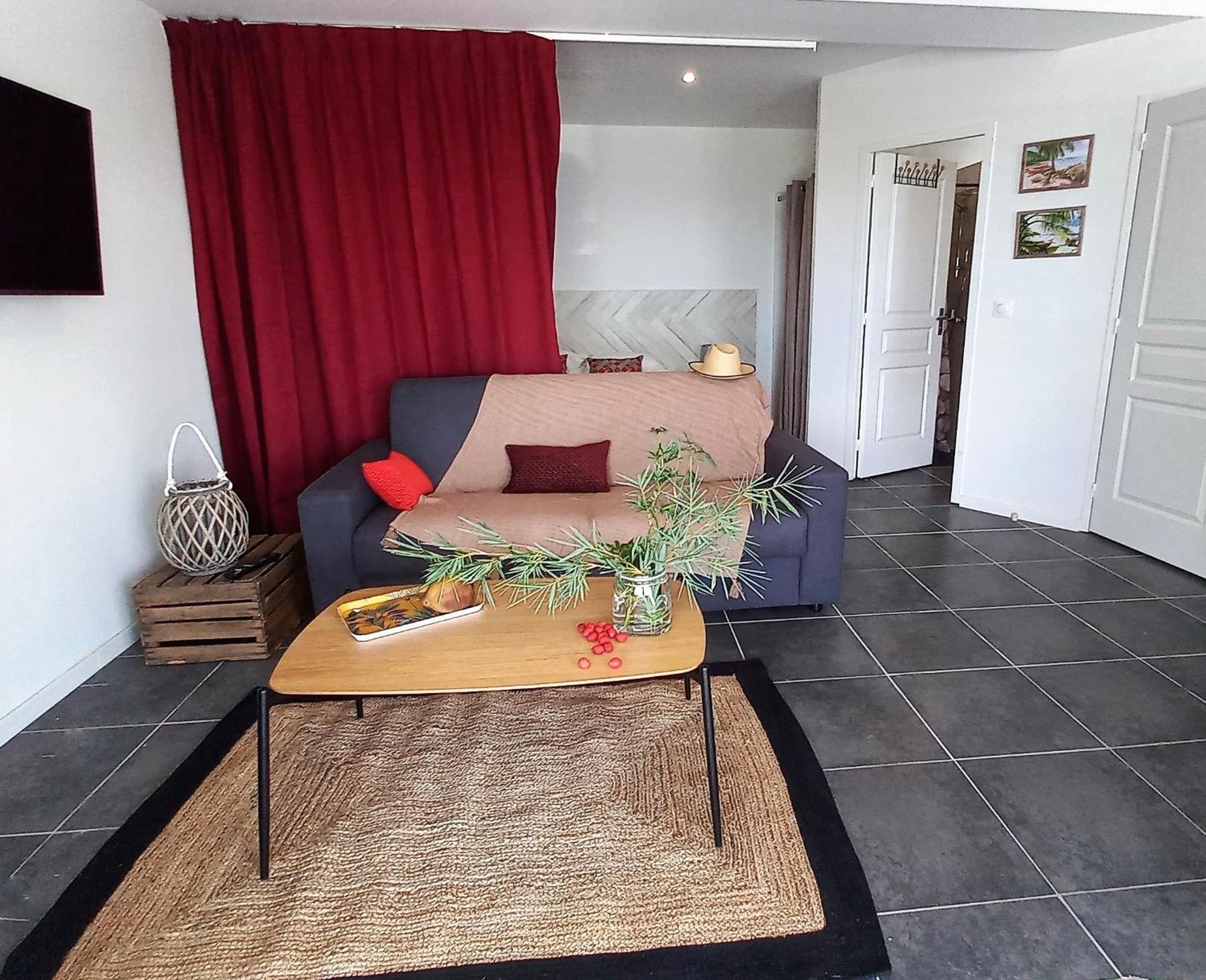 Logements Vue Mer Acces Piscine En Guadeloupe Bouillante Buitenkant foto