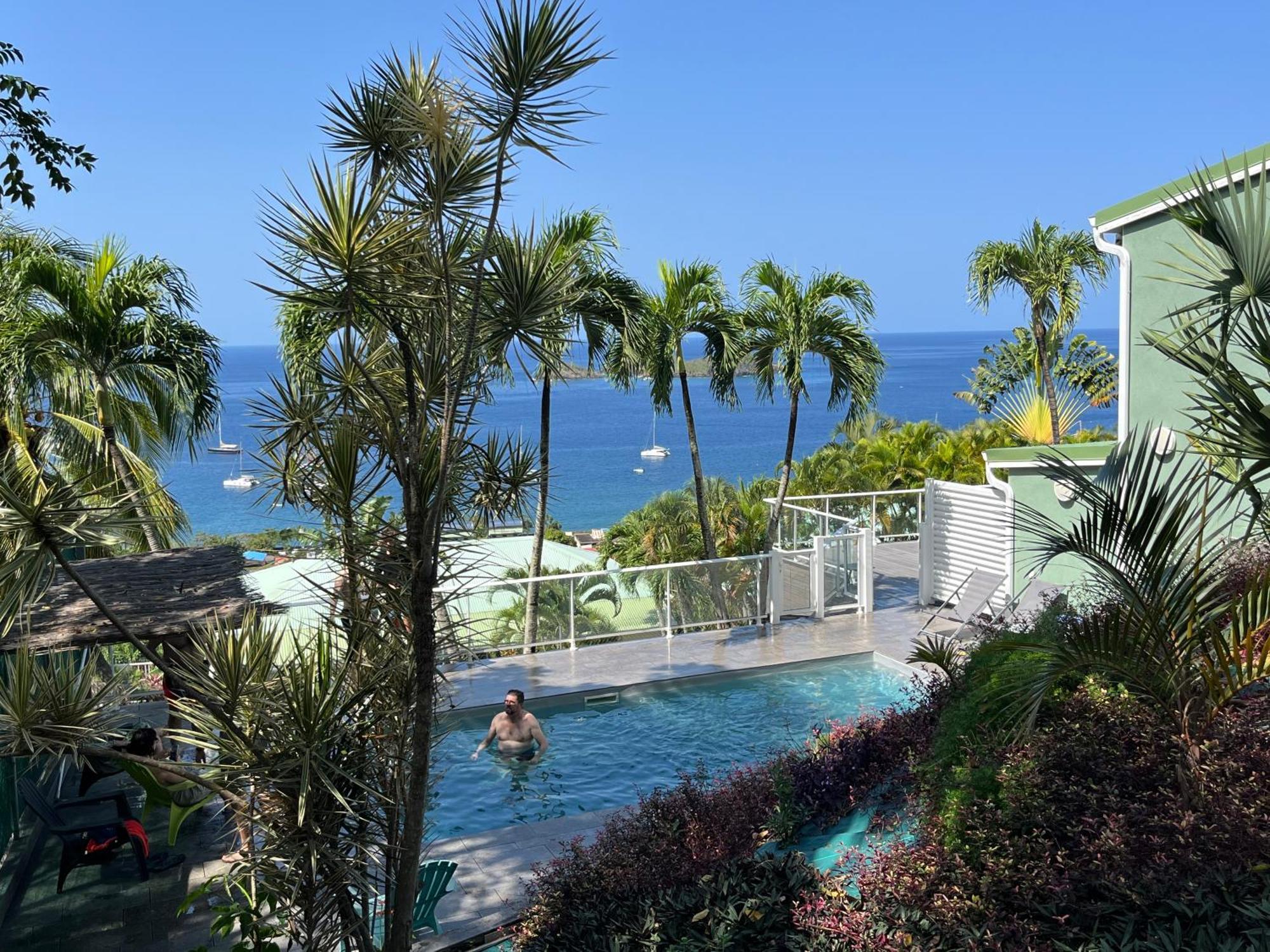 Logements Vue Mer Acces Piscine En Guadeloupe Bouillante Buitenkant foto